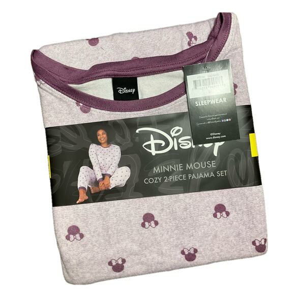 Disney Ladies Minnie Mouse Pajamas Set Size Small NWT - Picture 1 of 6